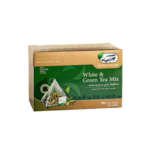 Green & White Tea Mix 14 Tea Bags Green & White Tea Mix 14 Tea Bags